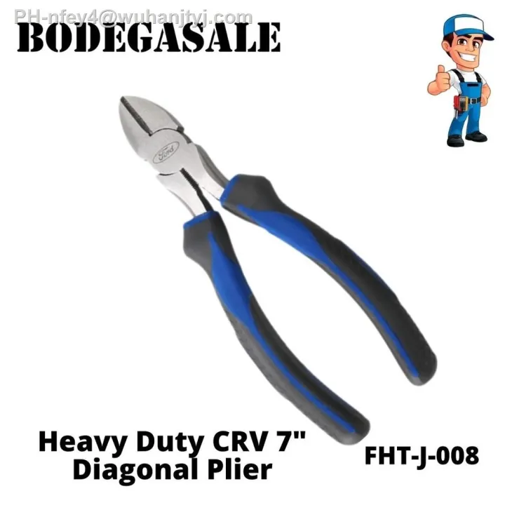 pliers tools set ۞ ﺴ Ford Tools Heavy Duty CRV Diagonal Plier 7 Inch