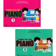 Sách - Phương Pháp Học Piano Quyển 1 + 2 - Bộ 2 Cuốn