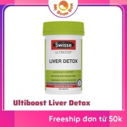 sản phẩm thải độc gan Swisse Liver Detox Úc 200v giúp hỗ trợ chức năng gan