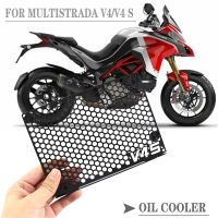 NEW For Ducati Multistrada V4 V4 S V4S Radiator Guard Protector Grille Cover Oil cooler Motorcycle Accessories Black