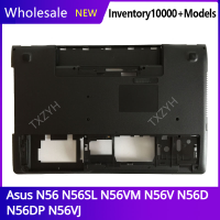 ใหม่เดิมสำหรับ A SUS N56SL N56VM N56VV N56D N56DP แล็ปท็อปจอแอลซีดีปกหลังด้านหน้าฝา palmrest กรณีล่าง A B C D เชลล์