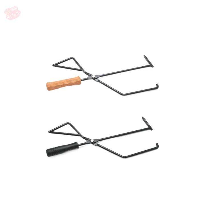 RAFELLA Camping Supplies Firewood Clip BBQ Tool Charcoal Tongs Clamp