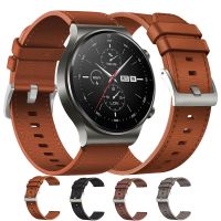 【lolo Watch】22มิลลิเมตรหนังสายสำหรับนาฬิกา Huawei GT2 GT3 Pro 46Mm สายรัดข้อมือ HUAWEI Watch GT 3 46MM สายรัดอัจฉริยะสำหรับวิ่ง