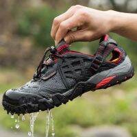 Men Professional Outdoor Sports Aqua Shoes Fishing shoes Women Summer Canyoneering Beach Mesh Sneakers Water Tracing Breathable