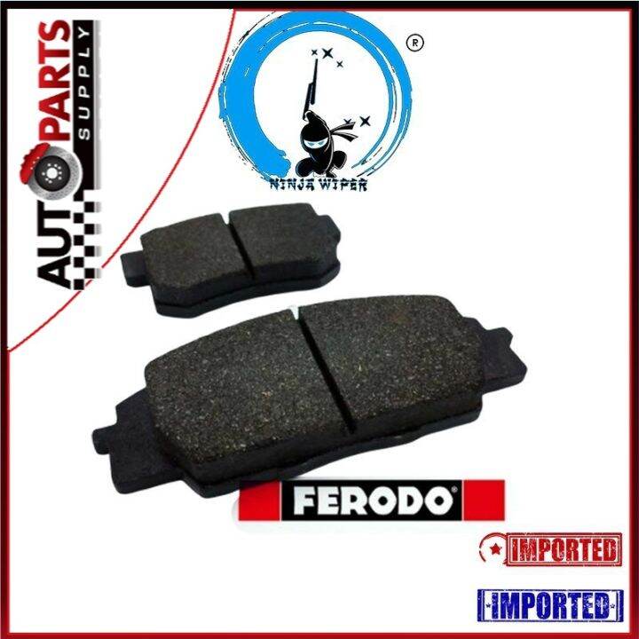 FERODO REAR BRAKE PAD Toyota Camry ACV30 ACV31 Wish Caldina Lazada