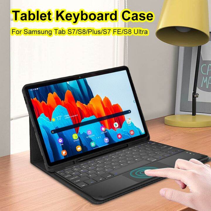 Keyboard For Samsung Galaxy Tab S7 S8 Plus S7 FE S8 Ultra Bluetooth