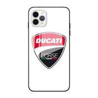 Ducati เคสสำหรับไอโฟนโทรศัพท์กันกระแทก14 /Pro/plus/Pro Max/ 13/12/11-กระจกป้องกัน