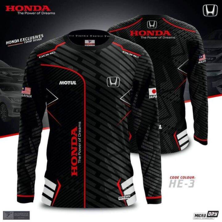 HONDA LONG SLEEVE SHIRT Lazada PH