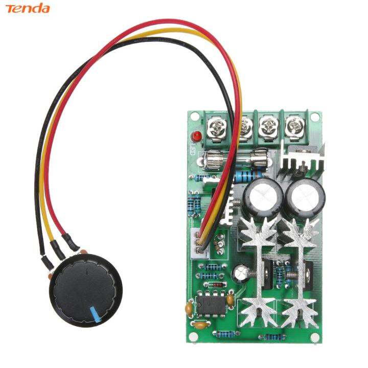 12V/24V/36V/48V/60V 1200W 20A PWM FAN Controller DC Motor Speed Control
