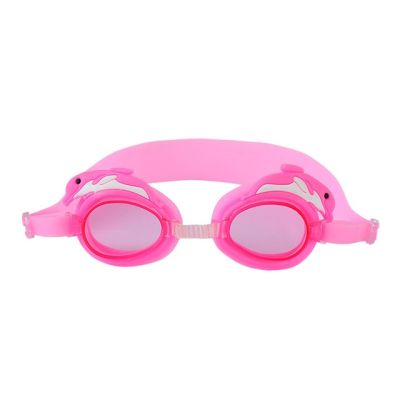 แว่นตากันหมอกลายการ์ตูนน่ารักแว่นตาว่ายน้ำเด็กดีที่สุดสำหรับเด็กแถบกระจกสามารถปรับได้ขายส่ง