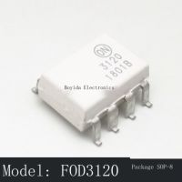 10ชิ้น Optocoupler FOD3120 Optocoupler SOP-8แพทช์นำเข้า A3120 FOD3120SD SMD