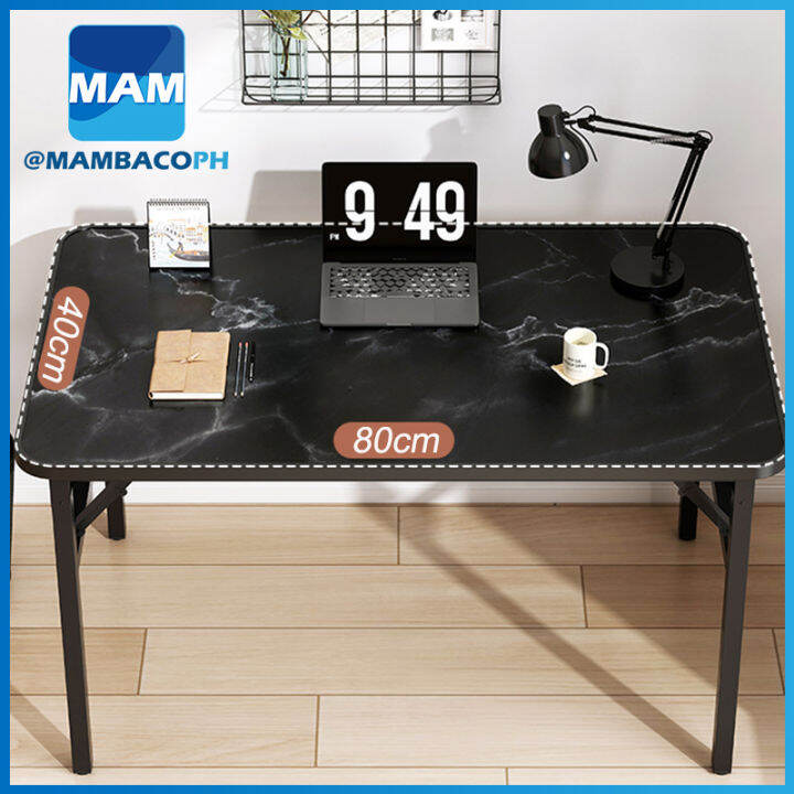 Metal computer table Study Table Home Office Desks Solid Folding table