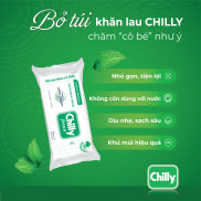 Khăn lau phụ khoa Chilly Fresco chiết xuất bạc hà se se lạnh