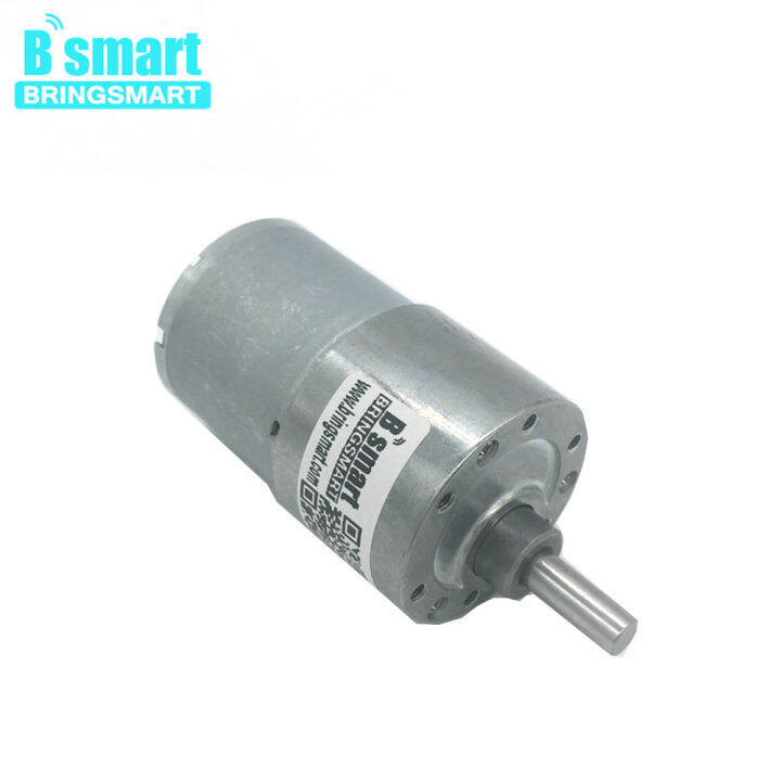 cod-free-cas-chexiuhua-bringsmart-เพลารูปตัว-d-โลหะทั้งหมดมีขนาดเส้นผ่าศูนย์กลาง37มม-dc12v-เกียร์รีดักชั่นเกียร์มอเตอร์24v-พร้อม-jgb37-3530รีดิวเตอร์เพลา-d-type