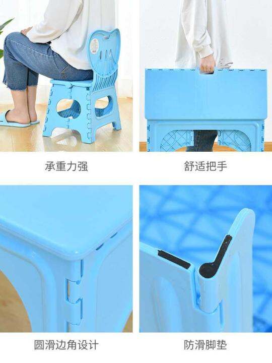 Children's plastic folding table portable learning desk baby drawing