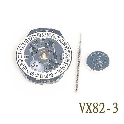 :{“:” VX82E การเคลื่อนที่ของนาฬิกาควอตซ์3มือเวลา3/6นาฬิกาปฏิทินหน้าต่างพร้อมแบตเตอรี่สำหรับ VX82ญี่ปุ่น VX82E ซ่อมนาฬิกาข้อมือ