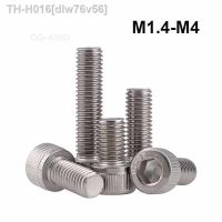 M1. 4 m1. 6 m2 m2. 5m3 m4 304 hexagon stainless steel hex socket head cap allen screw Length2mm-170mm