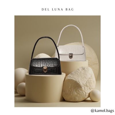 Del Luna Bag กระเป๋าสะพายไหล่ กระเป๋าถือ สุดหรูหรา