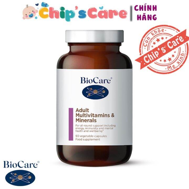 Biocare vitamin tổng hợp Adult multivitamin cho người lớn lọ 30v