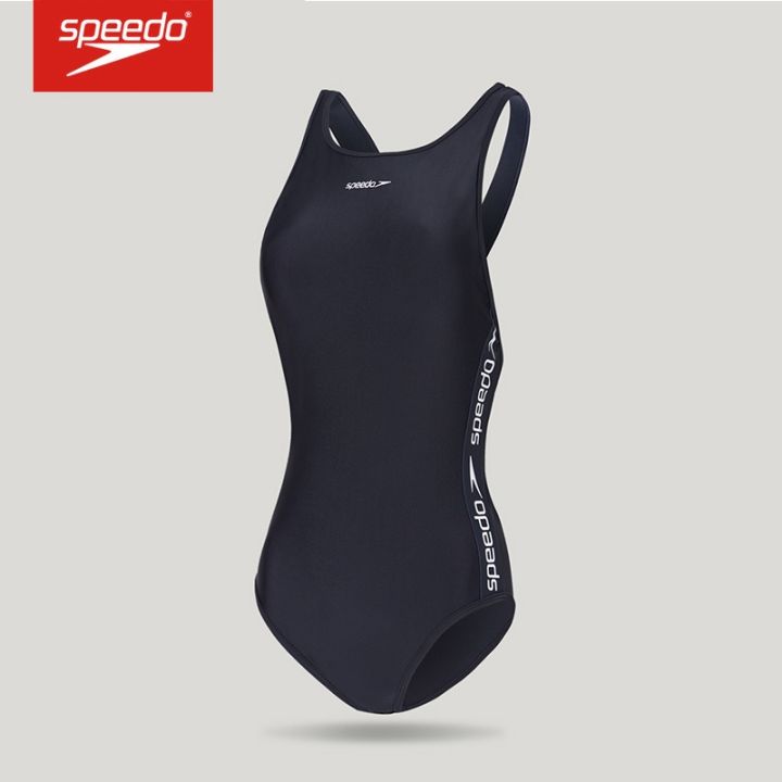 speedo-speedo-ชุดว่ายน้ำชิ้นเดียวใหม่สำหรับผู้หญิงน้ำพุร้อนแบบอนุรักษ์นิยมและบาง-x-ชุดว่ายน้ำป้องกันคลอรีนเปิดหลัง