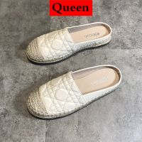 ○ Baotou Semi-Slip Shoes Female Half Slippers Female Summer Net Red Fisherman Shoes Small Fra