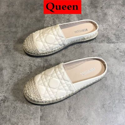 ○ Baotou Semi-Slip Shoes Female Half Slippers Female Summer Net Red Fisherman Shoes Small Fra