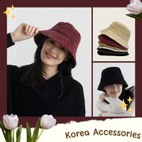 Korean? หมวกบักเก็ต ผ้าลูกฟูก 10 สี