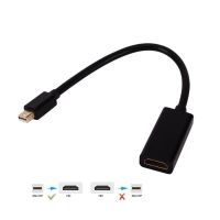 Portable Mini Display Port To HDMI-compatible Cable For 1080P TV Thunderbolt HDMI-compatible Converter DP To HDMI-compatible