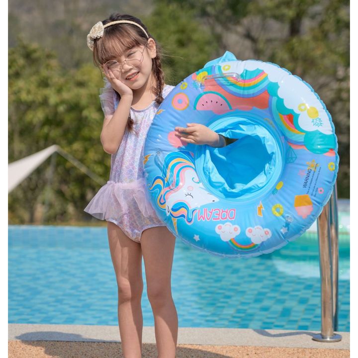 【ELAND sports】 Baby Swimming Pool Rings Seat Cute Inflatable Swim Ring ...