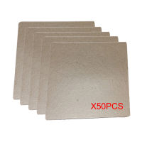 50Pcs Universal Mica แผ่นสำหรับ Midea Galanz Panasonic LG เตาอบไมโครเวฟเปลี่ยนแผ่น Mica แผ่นอุปกรณ์เสริม12x13cm