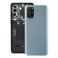 สำหรับ OnePlus 8T ฝาหลังพร้อม Tutup Lensa Kamera (สีเงิน)(ZSHS)