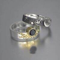 【CC】☊☬◇  2 PCS/Set Star Combination for Fashion Jewelry Accessories Fashionable Men Woman