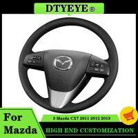 【YF】 Car Steering Wheel Cover For Mazda 3 CX7 2011-2013 Accessories Interiors Original Braid