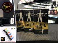 SPARK TRUE COLOR เข็มสั้นขนาดมาตรฐานสำหรับเครื่องสัก (1กล่อง 16อัน)