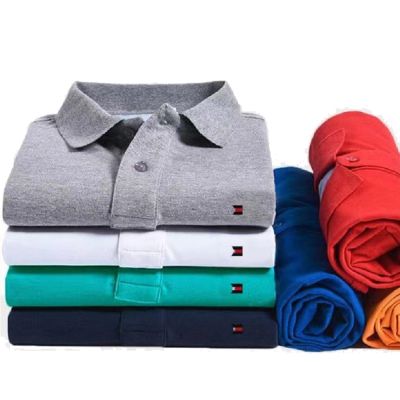 Embroidery Men Clothing Business Polo Shirts Men 2023 Summer T-Shirt Streetwear Korea Trend Brand Lapel Polo Shirt Towels