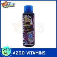 Azoo Vitamins 250ml. วิตามินรวมและแร่ธาตุ สำหรับปลาและสัตว์น้ำทุกชนิด อาหารเสริมปลา