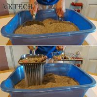 【YF】 Cat Litter Scoop Stainless Steel Metal Pooper Scoopers Waste Poop Cleaner Pets Kitten Sand Shovel Household Pet Cleaning