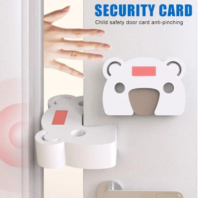 【cw】 Anti Door Lift Cartoon Stop Foam Protector for Preventing Baby Pinch Injuries can CSV