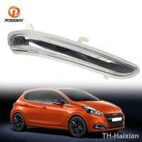 【LZ】№№✓  Car Left Right Wing Door Mirror Indicator Light Housing Turn Signal Lamp Cover for Peugeot 208 2012 2013 2014 2015 2016 2017