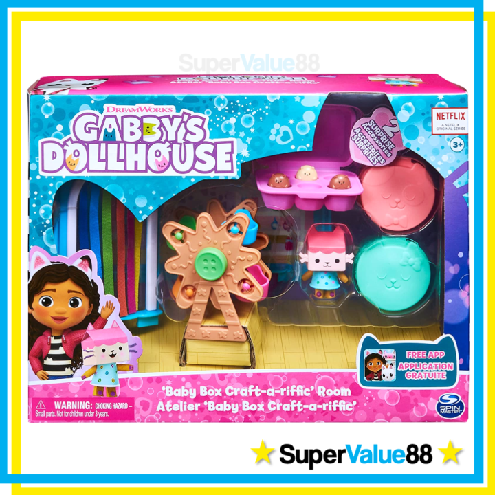 Toy For Girls Gabby's Dollhouse Baby Box