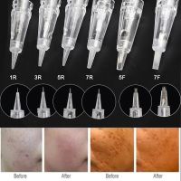 Bayonet Cartridge Needle 1D 1R 2R 3R 3F 5R 5F 7R 7F for Micropigmentation Device Permanent Makeup eyebrow lip tattoo pen 50pcs