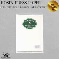 BBF  Rosin Press Paper 150x200mm 64 gram 50 papers/set  ขนาด 150x200 มม 50 ชิ้น/เซ็ต สินค้าพร้อมจัดส่ง