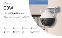 EZVIZ C8W 4MP กล้องวงจรปิดไร้สาย EZVIZ IP Camera 4MP Wi-Fi