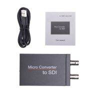 ตัวแปลง Micro HDMI เข้ากันได้กับ SDI พร้อมตัวแยกสัญญาณเสียงวิดีโอ1080P