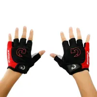 OutdoorBuy Men Sport Half Finger Anti Slip Pad Breathable Cycling Gloves Bike MTB Bike The Road Gloves Bicycle 3 Colors