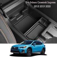 สำหรับ Subaru Crosstrek Impreza 2018-2021 2022 2023รถคอนโซลกลางรถถ้วยกระเป๋าใส่นามบัตรโทรศัพท์กล่องเก็บของถาดเกียร์