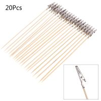 20Pcs Painting Stand Alligator Clip Stick Modeling Tool for Airbrush Model Part Paint Tools Accessories