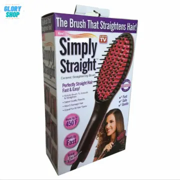 How to use simply hotsell straight ceramic straightening brush