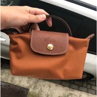 ⭐️IN STOCK⭐️ Longchampˉ mini Dumpling bag The Latest style woman’s bag Waterproof clutch bag with chains