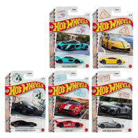 Hot Wheels GDG44 STAMP set McLaren SennaAston MartinFord GTAudi R 8 164Scale Die-Cast Model Car